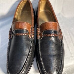 Allen Edmonds Huntington Loafers Size 9 D Black & Brown